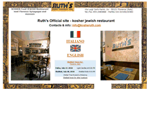 Tablet Screenshot of kosheruth.com